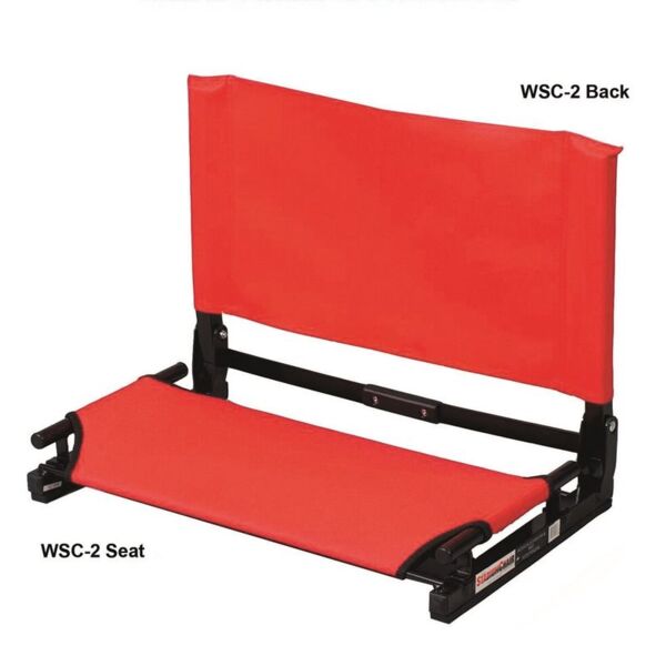 Wide Folding Stadium Chair Back Thumbnail